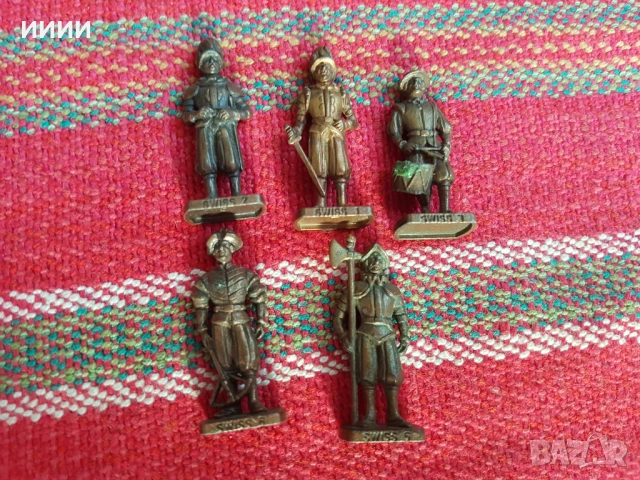 Киндер фигурка SWISS 5 бр, снимка 2 - Фигурки - 54495122
