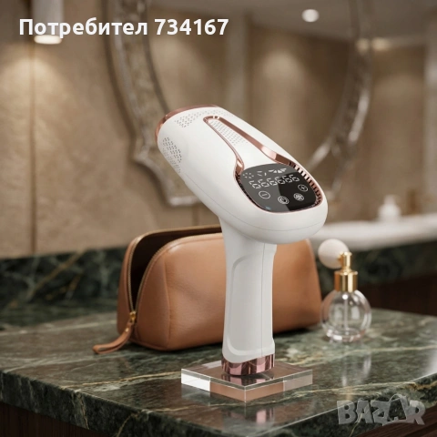 IPL Лазерен Епилатор с Технология Лед, IPL технология, 9 нива на