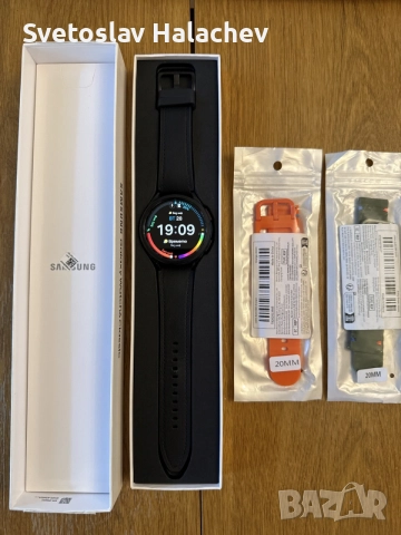 Samsung Watch6 Classic смарт часовник+подаръци!, снимка 3 - Смарт часовници - 55449271