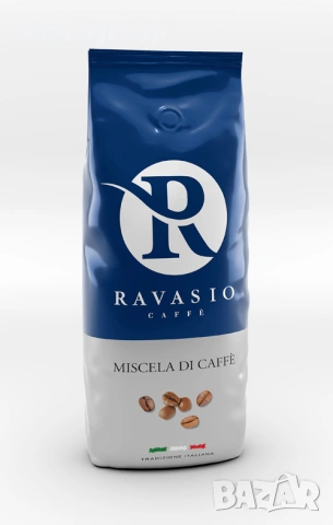 Премиум кафе на  зърна Ravasio"Caffe Blue", снимка 5 - Домашни напитки - 55009598
