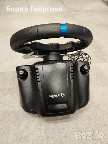 Logitech G29 (3a PC/PS5/PS4/ PS3) - Безупречно състояние, снимка 5 - Друга електроника - 54747465