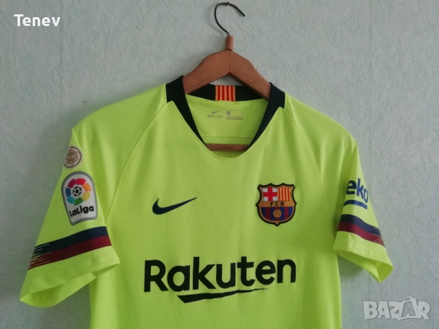 Barcelona Messi Nike 2018/2019 оригинална шампионска тениска фланелка екип Меси Барселона , снимка 3 - Тениски - 43369931
