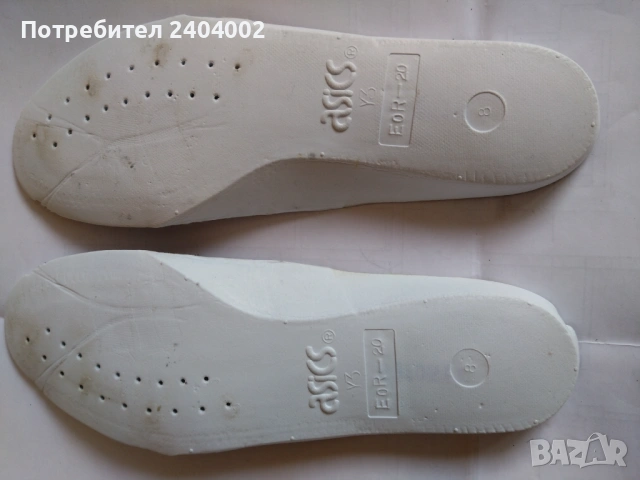 Маратонки Asics EY158 №41,5 и стелка 26см-кожени, снимка 12 - Маратонки - 54667632