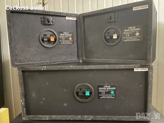 Тонколони център и съраунди KENWOOD CRS-25, снимка 4 - Тонколони - 55001827
