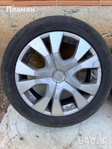 Оригинали джанти 17" цола Ситроен ц4 гранд пикасо/Citroen c4 grand picasso, снимка 3 - Гуми и джанти - 55225731
