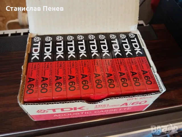 TDK A-60 NOS Compact Cassettes