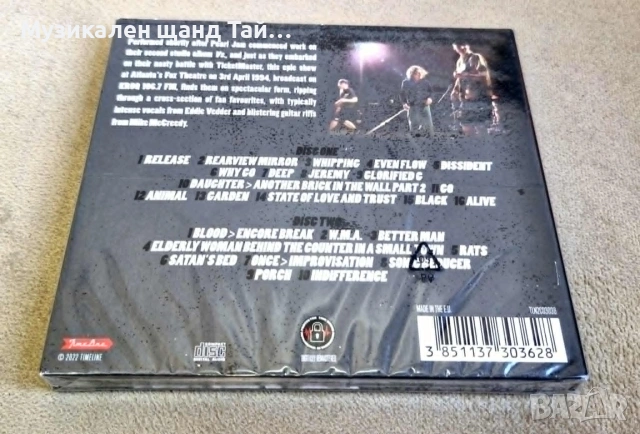 Компакт Дискове - Рок - Метъл: Pearl Jam - Atlanta 1994 - Live - 2 CD Digipack , снимка 2 - CD дискове - 55069640