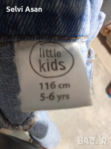 Децко дънкено яке с копчета, снимка 2 - Детски якета и елеци - 54271598