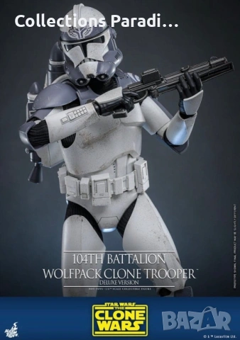 Hot Toys Star Wars Clone Trooper фигура статуя, снимка 2 - Колекции - 54126430