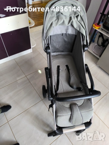 Детска лятна количка Kikka Boo Eden Grey, снимка 4 - Детски колички - 54652799