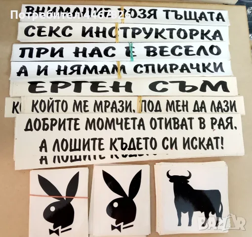 Тотална разпродажба на лепенки за автомобили, снимка 4 - Аксесоари и консумативи - 55364270