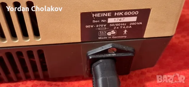 Проектор HEINE  HK6000, снимка 9 - Медицинска апаратура - 55344744