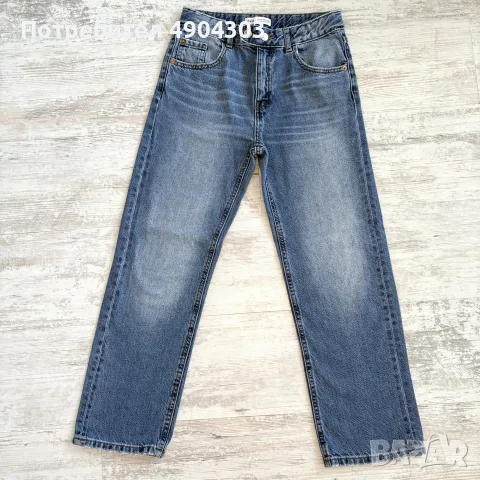 Детски дънки с две копчета Zara и тениска