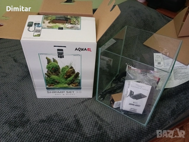 Аквариум AquaEL SHRIMP SET SMART 2 30 - черен 