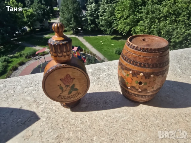 Бг дървени сувенири сет, снимка 2 - Други стоки за дома - 54854197