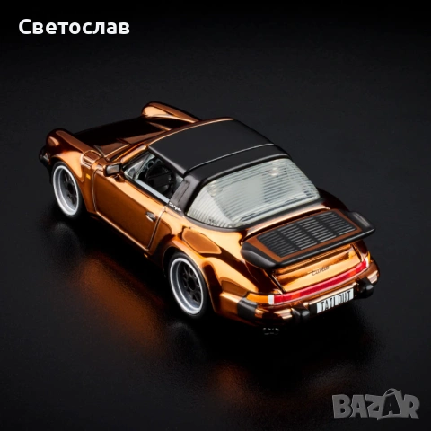 Hot Wheels RLC Exclusive 1988 Porsche 911 Targa Turbo With CHASE Version, снимка 2 - Колекции - 54812599