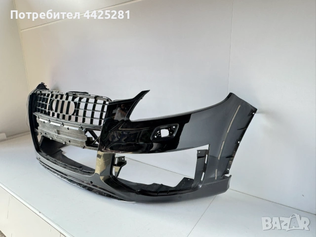 предна броня Audi Q7 V12 S-LINE 2009-2015 г. #1127V . 4L0807437F, снимка 3 - Части - 54718894