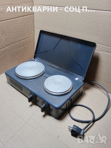 Соц Стар Голям Емайлиран Двоен Български Котлон. НОМЕР 1409., снимка 3 - Антикварни и старинни предмети - 53951715