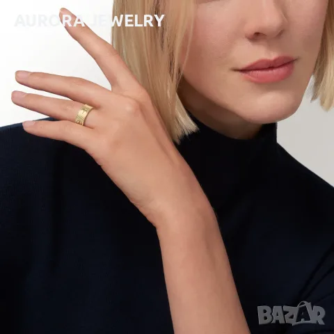 CARTIER Love Unlimited Gold Дамски Пръстен, снимка 5 - Пръстени - 55703309