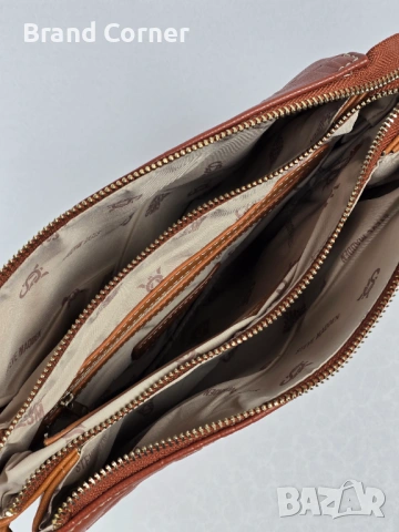 Нова дамска чанта Steve Madden в кафяво с портмоне, снимка 6 - Чанти - 54406047