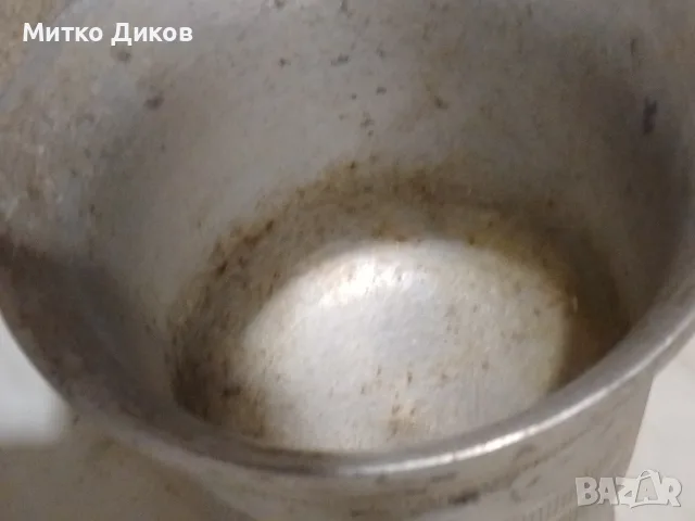 Алуминиев хаван голям фи 115мм и -Н-160мм, снимка 6 - Антикварни и старинни предмети - 55425553