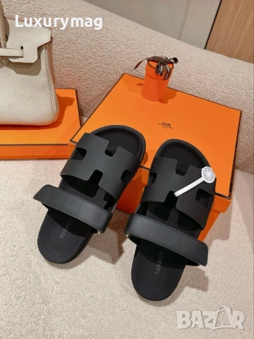 Чехли Hermes 43 44, снимка 3 - Мъжки чехли - 54511302
