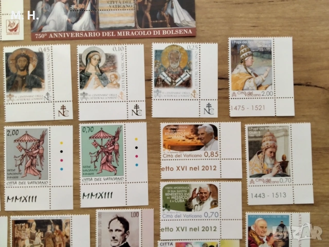 Ватикана , снимка 5 - Филателия - 55096358