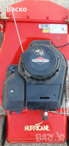 Бензинова косачка с кош Briggs Stratton , снимка 14 - Градинска техника - 55069782