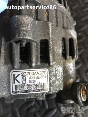Алтернатор за Subaru Legacy или Forester 2.5 (1998–2001) 23700AA370, снимка 3 - Части - 54228751