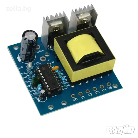 Инверторен модул 12V към 220V 150W, правоъгълна вълна, DIY авто конвертор 10248, снимка 11 - Друга електроника - 54661823