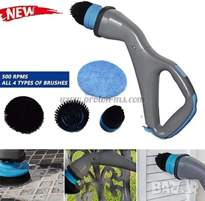 Четка за почистване с три глави Muscle Scrubber, снимка 3 - Перални - 55237026