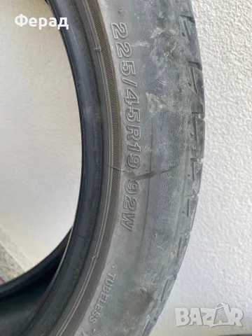 4бр Летни гуми 225/45/19 Bridgestone Turanza T005a, снимка 6 - Гуми и джанти - 55361179