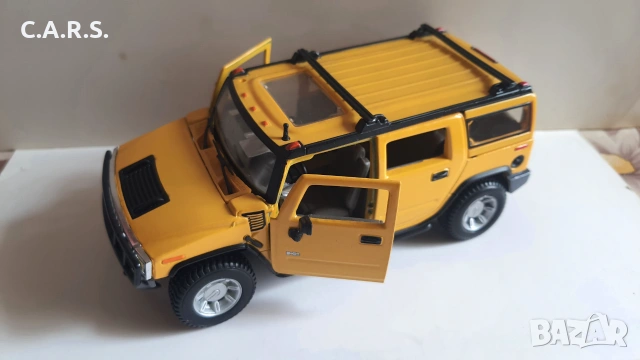 Метални Колички HUMMER Maisto 1:24 - 1:27, снимка 2 - Колекции - 49314558