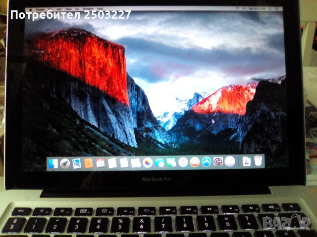 MacBook Pro(13.3-inch) /Intel Core 2 Duo ,2.53GHz/SSD 120 GB/4gb RAM/El Capitan