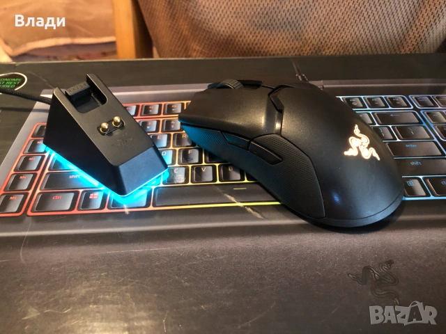 Razer Viper Ultimate безжична мишка, снимка 2 - Клавиатури и мишки - 54971859