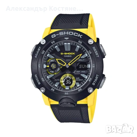 Нов часовник CASIO GA-2000-1A9ER - гаранция