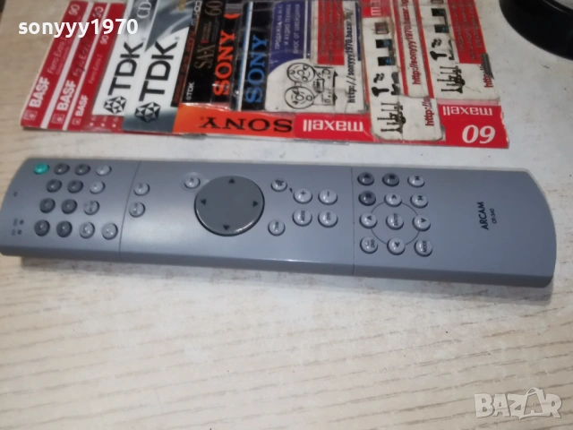 ARCAM CR-340 REMOTE ВНОС SWISS 1805262008М, снимка 5 - Ресийвъри, усилватели, смесителни пултове - 54596958