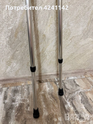 Патерици регулируеми 2бр. / макс 100кг, снимка 3 - Патерици - 54320363