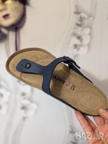 чехли Birkenstock Gizeh Birko-Flor номер 43 , снимка 13 - Мъжки сандали - 54512154
