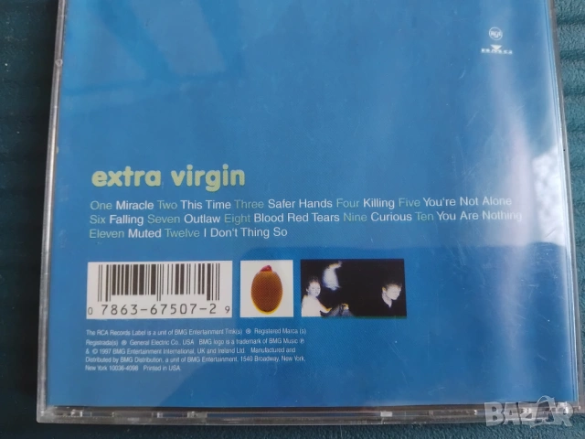Olive – Extra Virgin - матричен диск музика, снимка 2 - CD дискове - 54670794