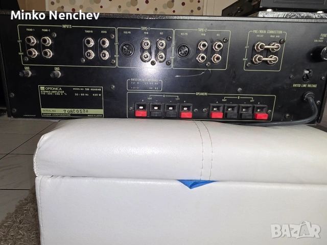 Аудиофилско бижу: Optonica SM-4646 – Тройно захранване, Клас А предусилвател! Безупречен!, снимка 3 - Тонколони - 50513857