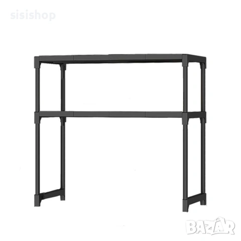 Компактна метална етажерка за микровълнова 4963, снимка 3 - Етажерки - 54071143