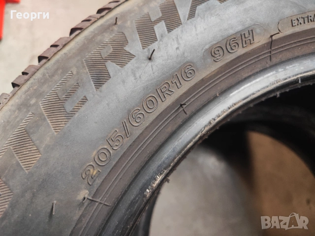 2бр.зимни гуми 205/60/16 Firestone, снимка 4 - Гуми и джанти - 54404045