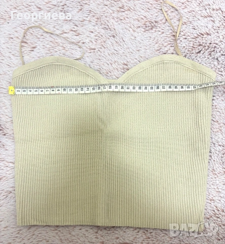 Лот от Guess топ с дантела, два плетени топа и мека къса кожена пола, Хс, снимка 3 - Поли - 55163212