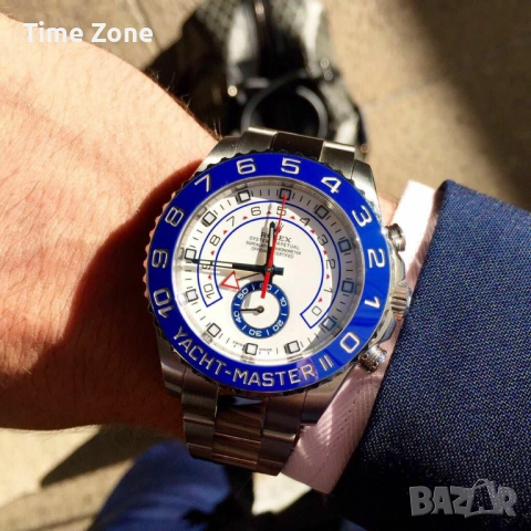 Rolex Yacht-Master II 44mm Steel White Dial Automatic Различни Варианти, снимка 7 - Мъжки - 54060867