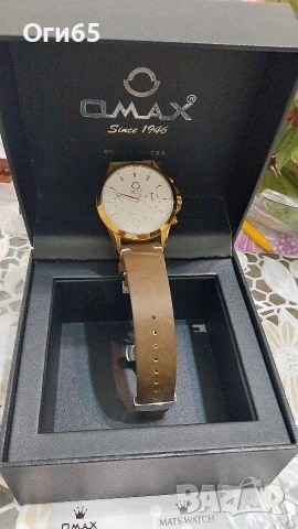 " OMAX " Made in Switzerland. Уникален Марков мъжки часовник. , снимка 8 - Мъжки - 54670286