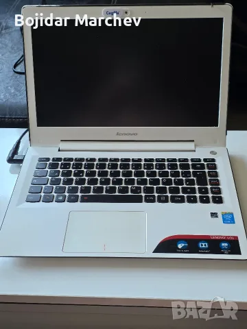 Стилен ултрабук Lenovo U31-70 (Бял) – Core i5 / 8GB RAM / Бърз 256GB SSD, снимка 2 - Лаптопи за работа - 55505344