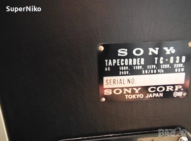  ролков магнетофон    Sony TC-630, снимка 13 - Декове - 54888713