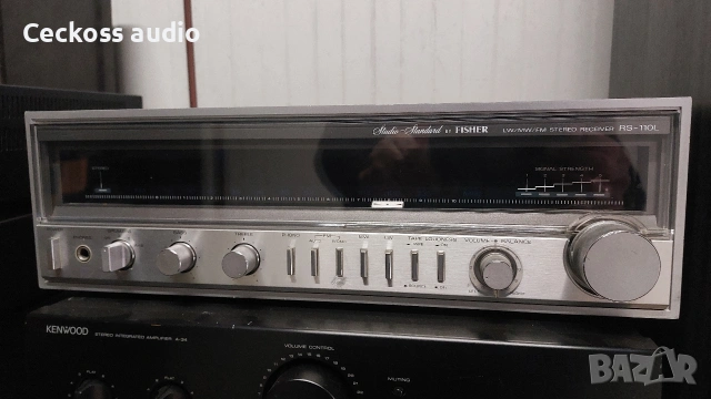 🔥 ТОП ОФЕРТА! FISHER RS-110L – Vintage Receiver 🔥, снимка 2 - Ресийвъри, усилватели, смесителни пултове - 54257567