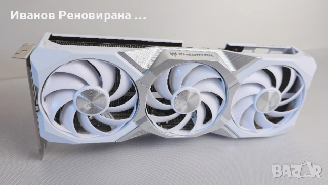 Видео карта Acer RX 9070 Predator Bifrost White, 16GB AMD Radeon, снимка 4 - Видеокарти - 54715377